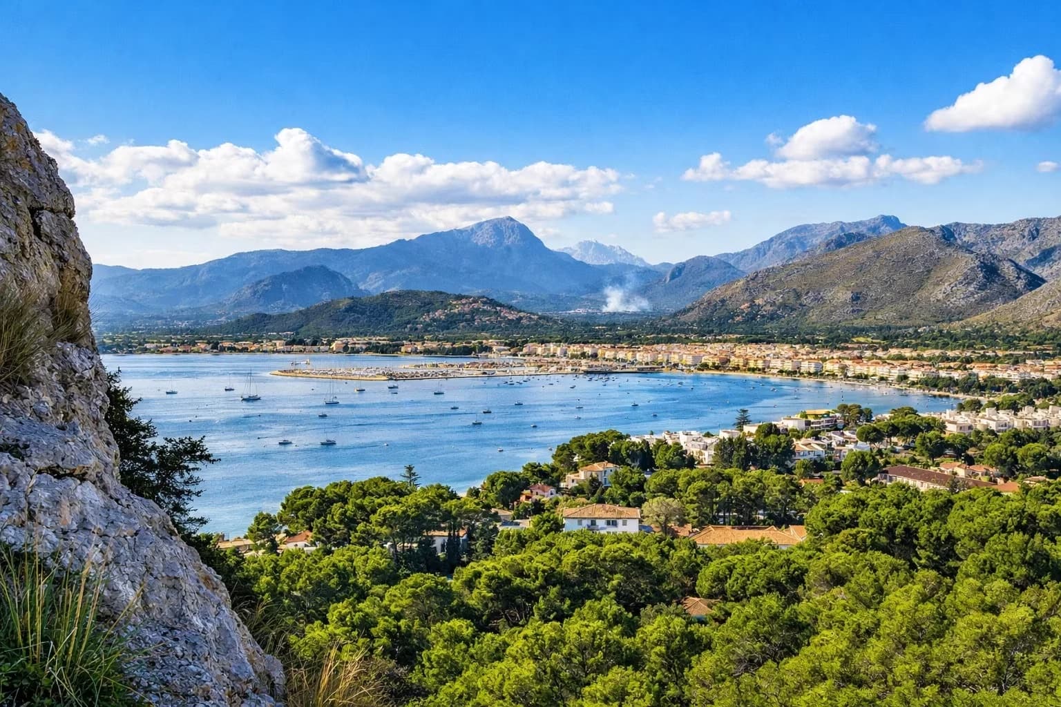 Port de Pollensa, Pollensa — North Mallorca property area; villa and finca sales