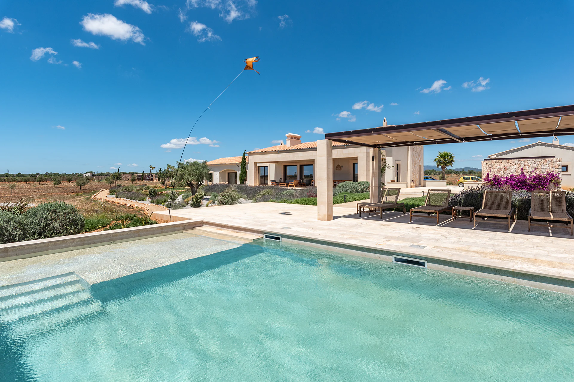 Luxury finca between Campos and Sa Rapita with pool and olive grove — photo 1 of 57, Other Regions of Mallorca, North Mallorca property for sale